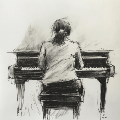 Minimalist Piano Player