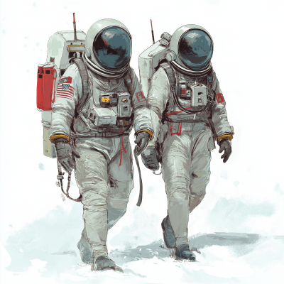 Astronauts Together