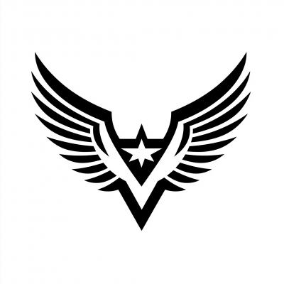 Star with Wings Logo