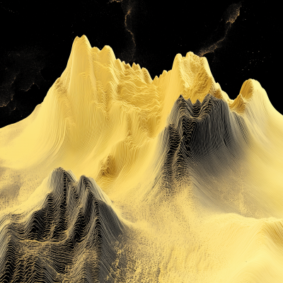 Golden Peaks and Valleys