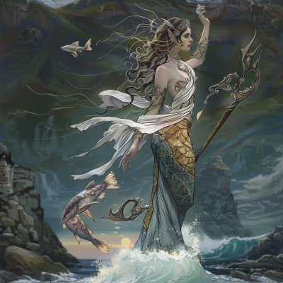 Stern Sea Elf Goddess