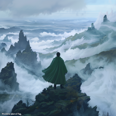 Wanderer Above the Sea of Fog Reimagined