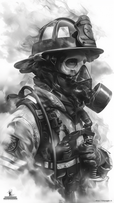 Skeletal Firefighter