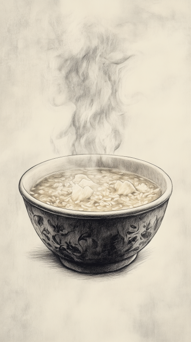 Aged Arroz Caldo