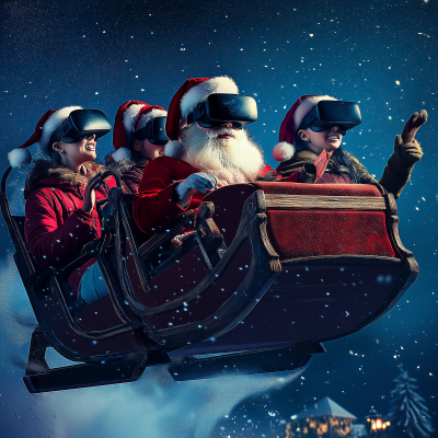 Virtual Reality Sleigh Ride