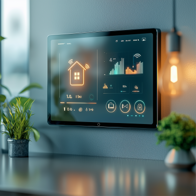 Smart Home Kitchen Screen