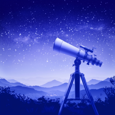 Telescope Under Starfall