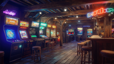 Neon Arcade Tavern