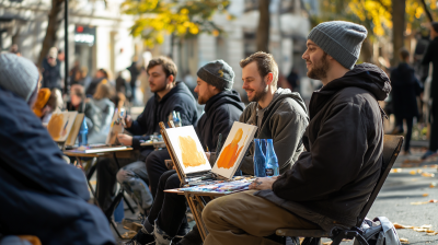 Outdoor Painting Class in London