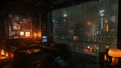 A Modern and Cosy Blade Runner