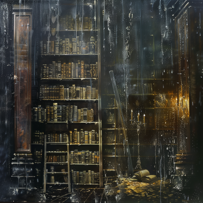 Gothic Library Ambiance