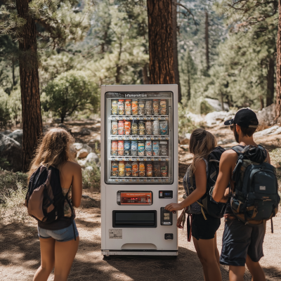 Vending Machine at National Park