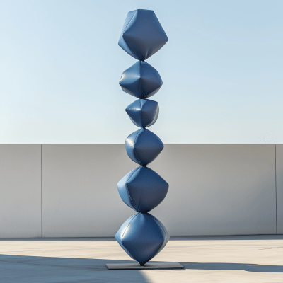 Inflated Shapes Sculpture