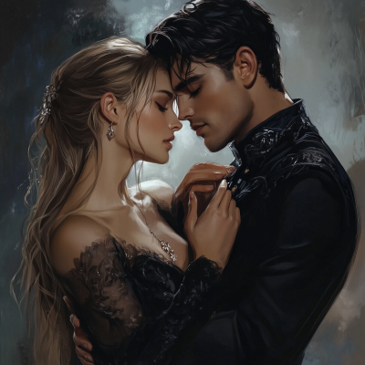 Feyre and Rhysand in Velaris