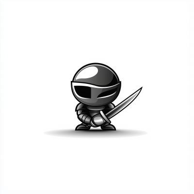 Cartoon Knight Logo