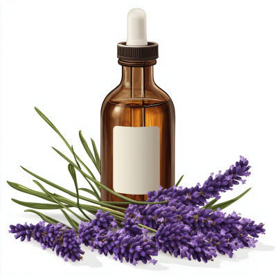 Lavender Oil Clipart