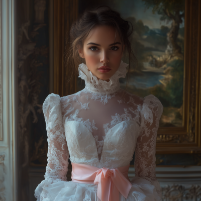 Fashion Elegance in Rococo