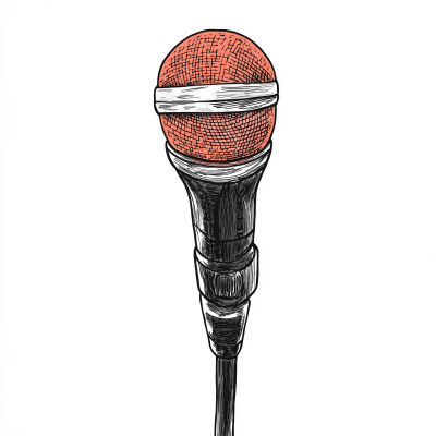 Illustrated Microphone