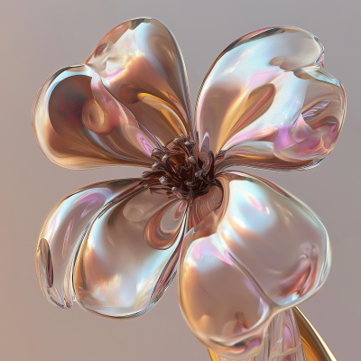 Isolated Chromatic Flower