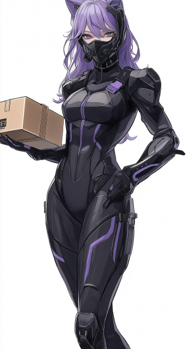 Futuristic Ninja Woman