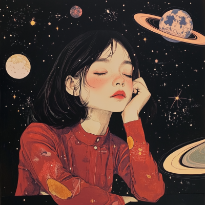 Girl in Space