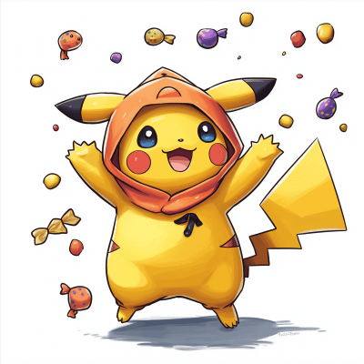 Pikachu Halloween Celebration