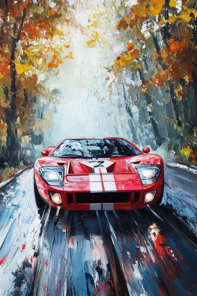 Impressionist Ford GT40