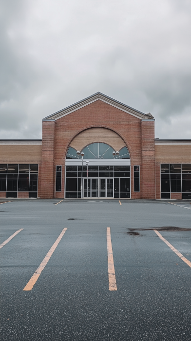 Large Supermarket Storefront