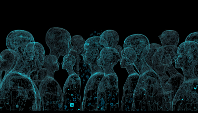 Robot Head Silhouettes