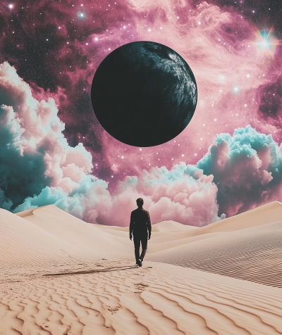 Surreal Dune Walk