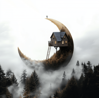 House on Crescent Moon