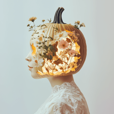 Mystical Pumpkin Portrait