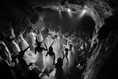 Angels Dancing in a Cave