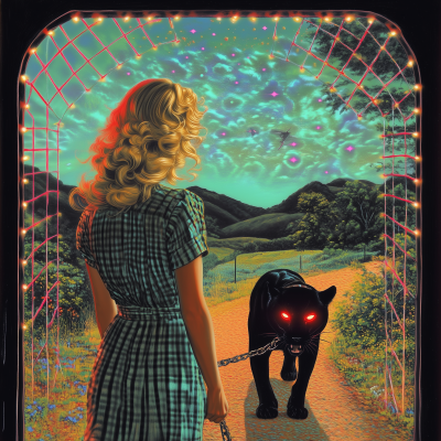 Surreal Blonde Bombshell