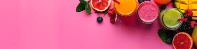 Smoothie Juice Bar Banner