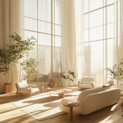 Bright and Airy Living Room