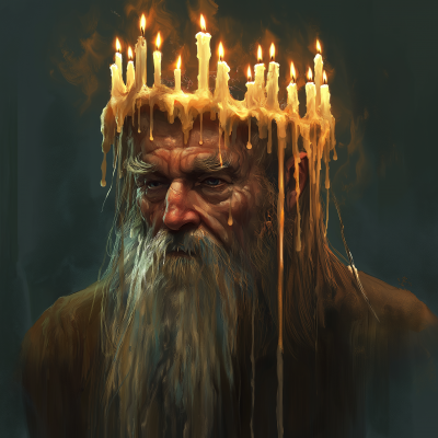 Candles Crowned Elder