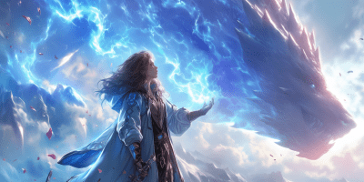 Mystic Sorcerer Casting Lightning Spell