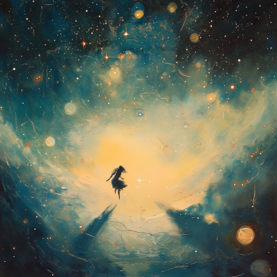 Floating through the Universe