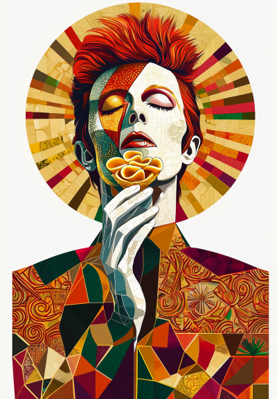 David Bowie Orecchiette Illustration