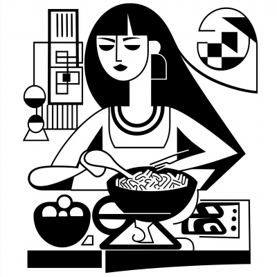 Cooking Scene