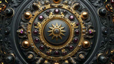 Giger Style Medallion