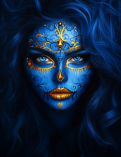 Surreal Catrina Portrait