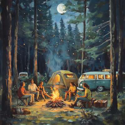 Camping Under the Stars