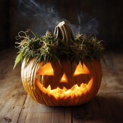 Scary Marijuana Halloween