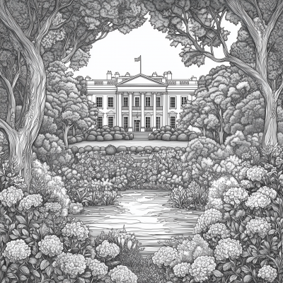 White House in Nature