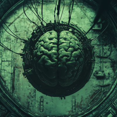 Vintage Sci-Fi Brain