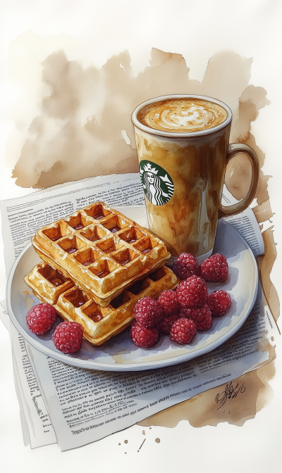 Cozy Breakfast Scene