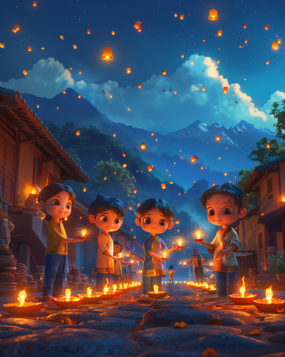 Diwali Night Celebration