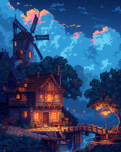 Steampunk Village